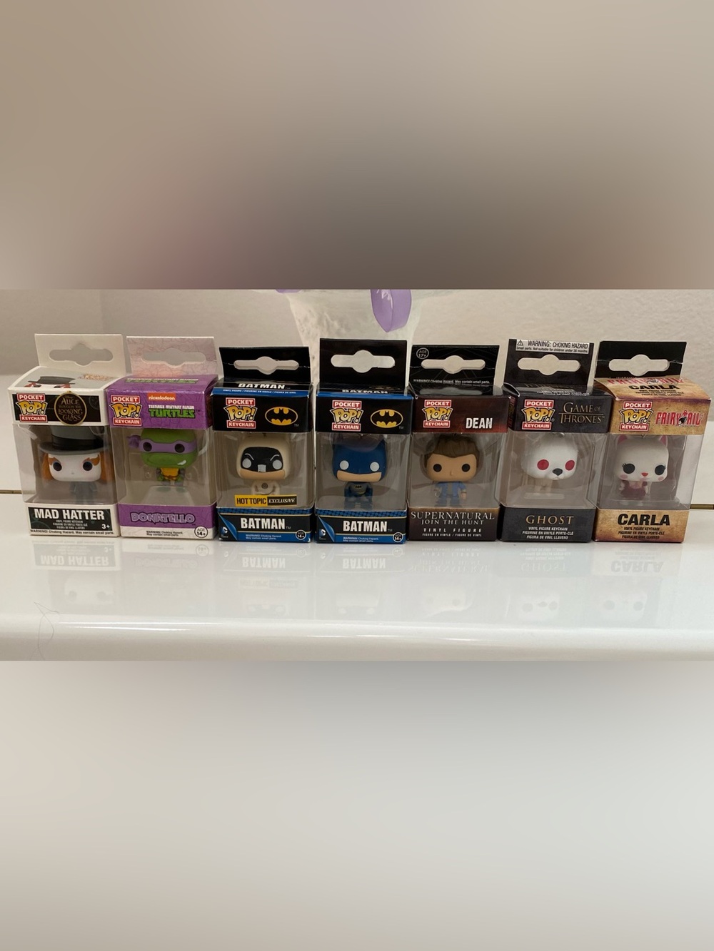Set of 7 Funko Pocket Pop! Figures